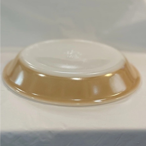 Vintage Peach Luster Ware Anchor Hocking Fire King Pie Pan Plate 9" #460 - Picture 1 of 5